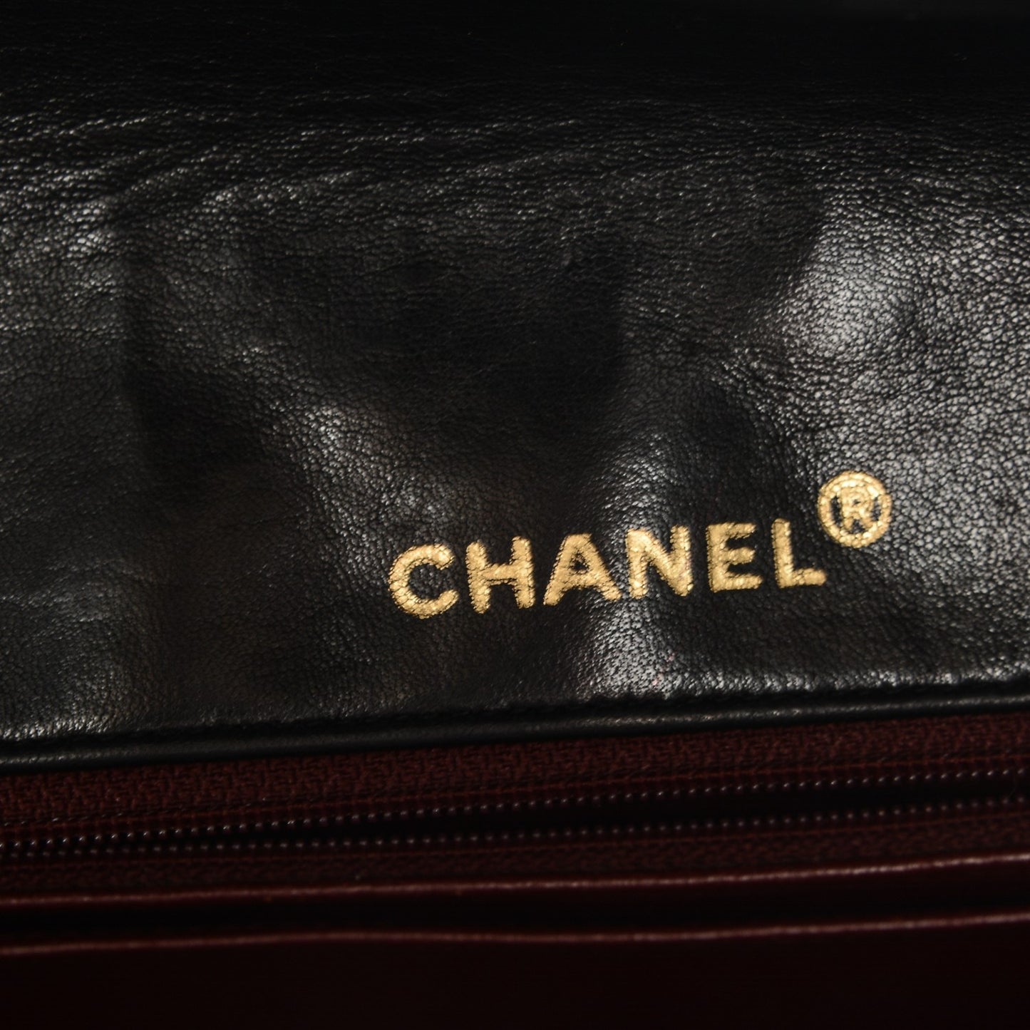 Lambskin Quilted Medium Single Flap Black