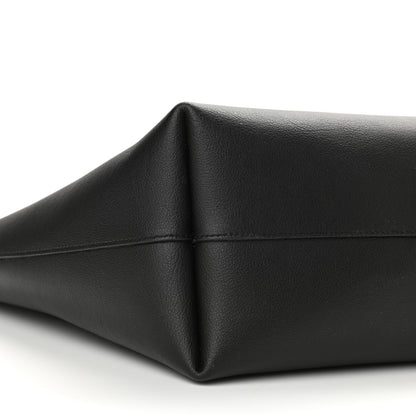 Saint Laurent Calfskin Large Shopping Tote Black 10 of 12