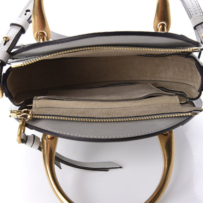 Chloe Calfskin Suede Small Pixie Bag Airy Grey 5 of 10