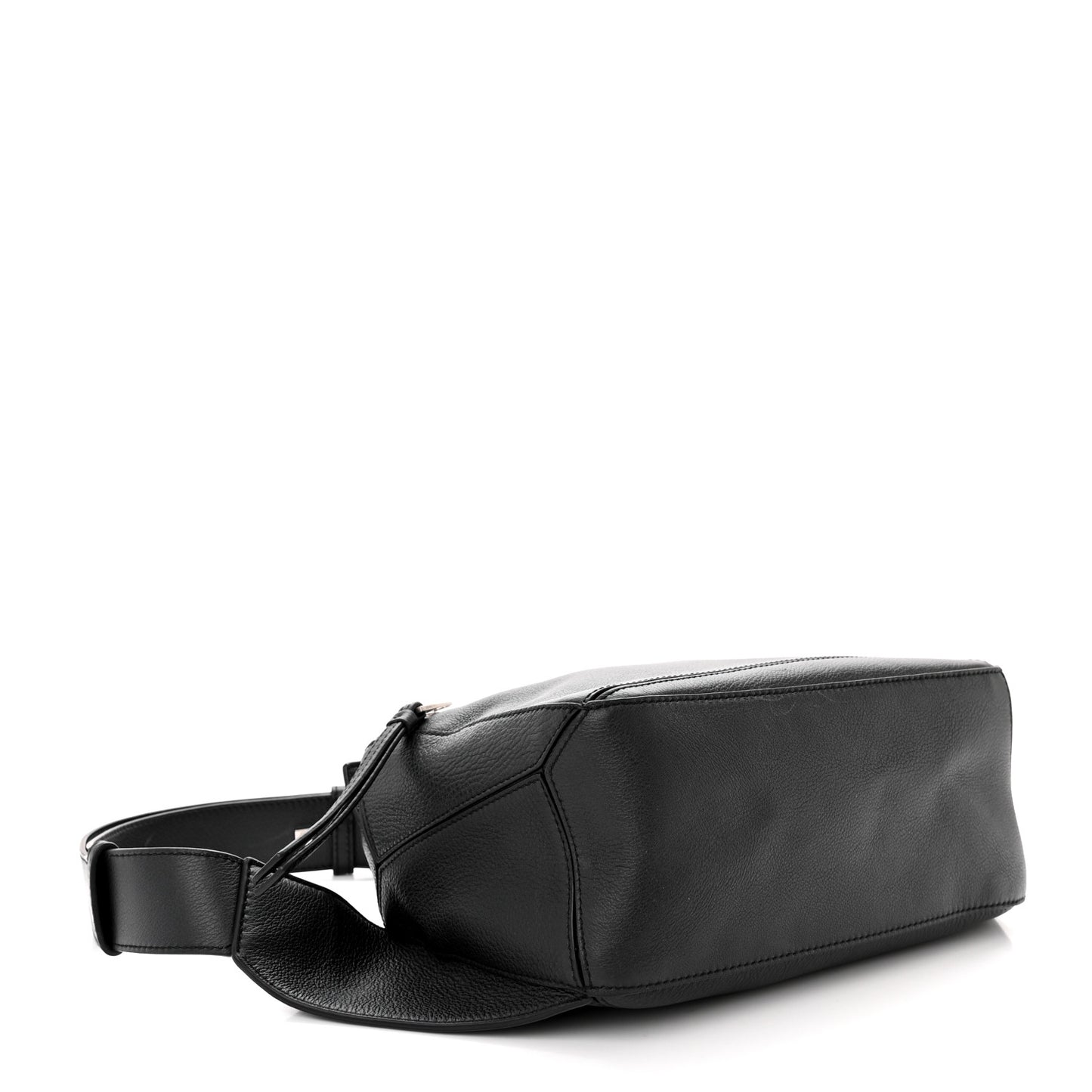 Calfskin Small Puzzle Bumbag Black