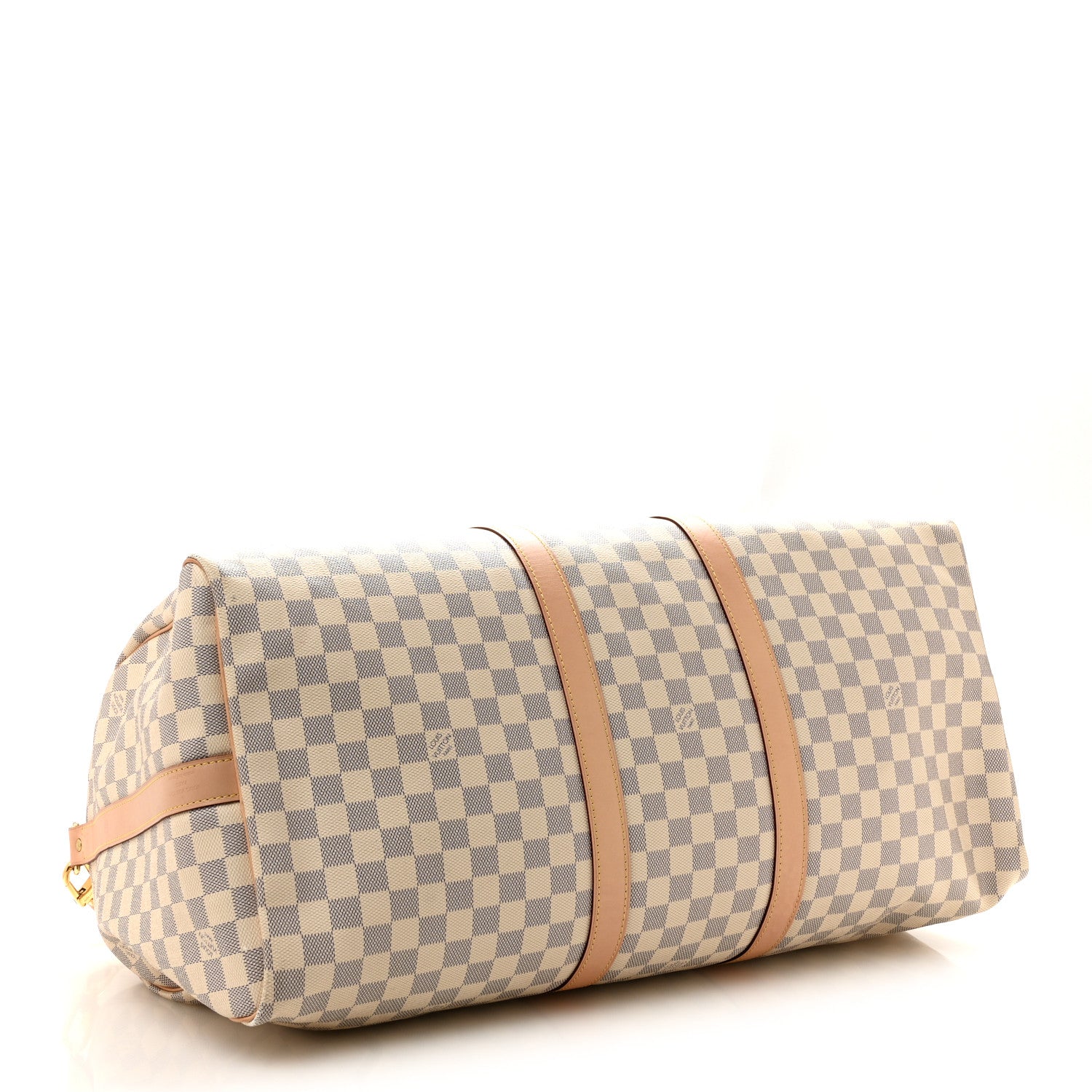 Louis Vuitton Damier Azur Keepall Bandouliere 55 3 of 13