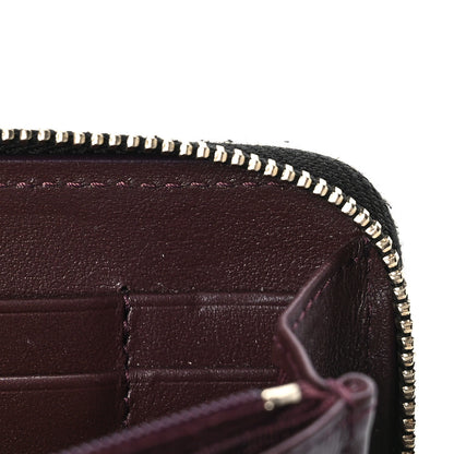 Chanel Caviar Quilted Medium Zip Around Wallet Black 8 of 13