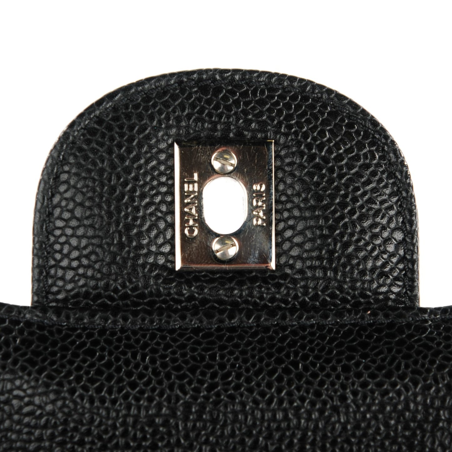 Caviar Quilted Jumbo Single Flap Black