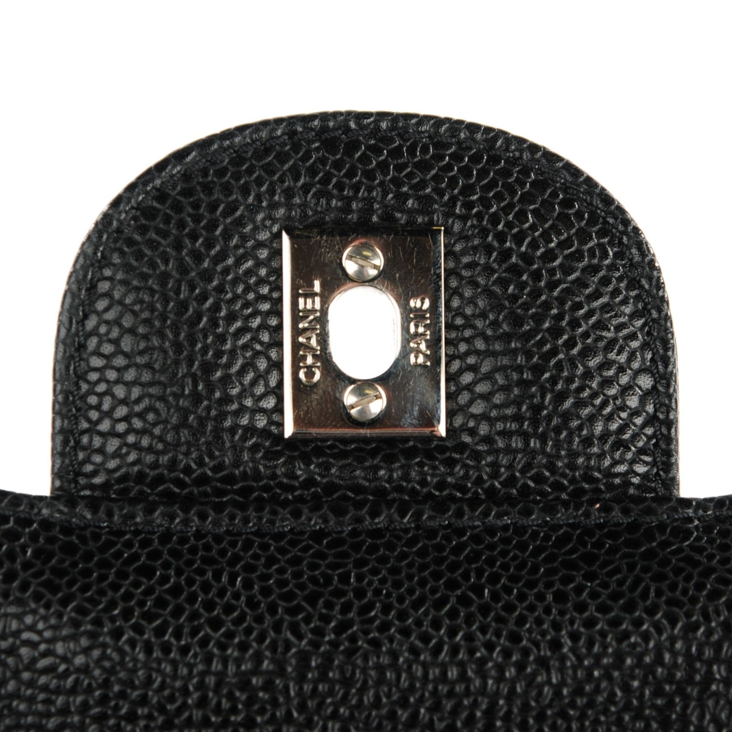 Chanel Caviar Quilted Jumbo Single Flap Black 8 of 8