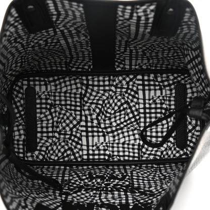 MCM Visetos Medium Reversible Shopper Tote Black 9 of 15