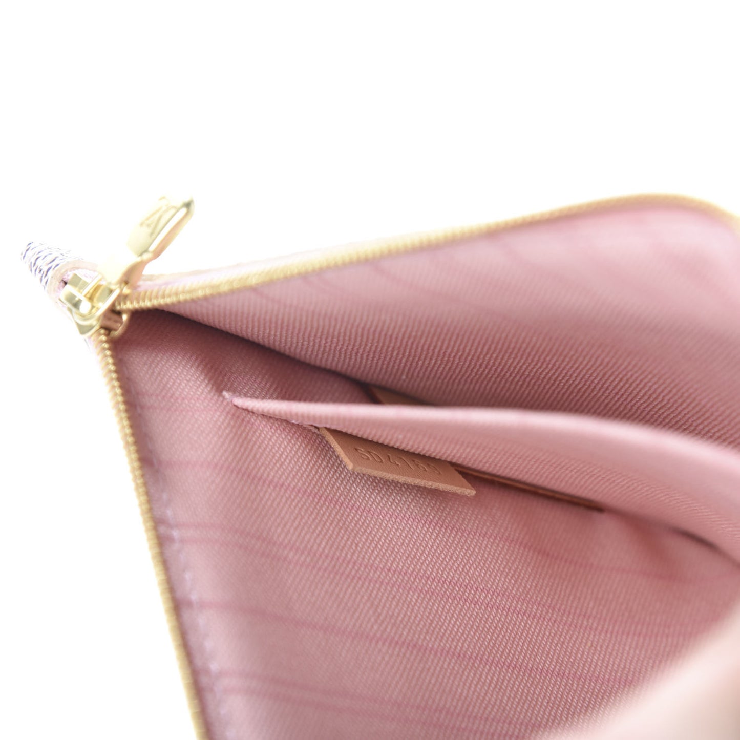 Damier Azur Neverfull MM GM Pochette Rose Ballerine