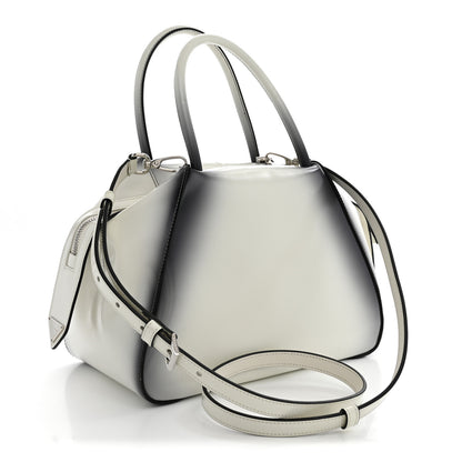 Prada Spazzolato Small Supernova Handbag White Sfumato 3 of 11