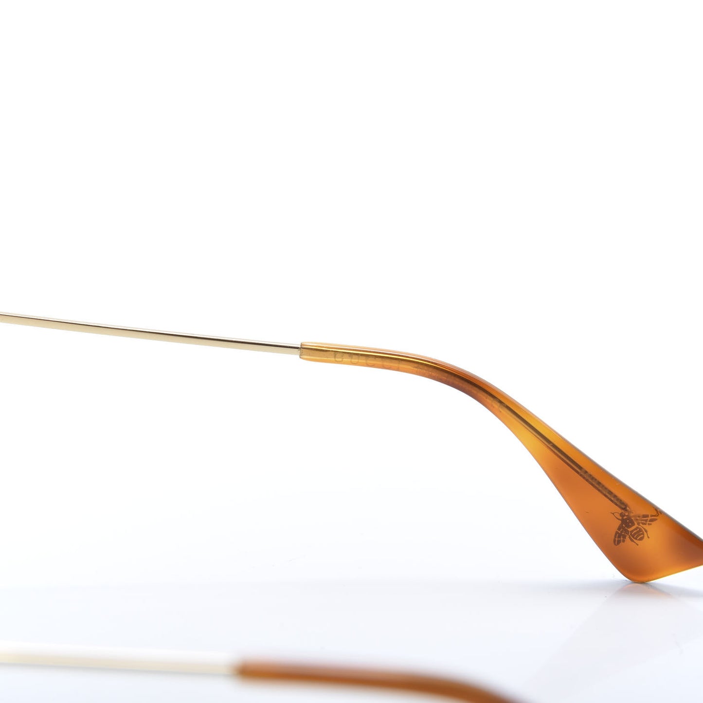 Pearl Cat Eye Glasses GG0212S White