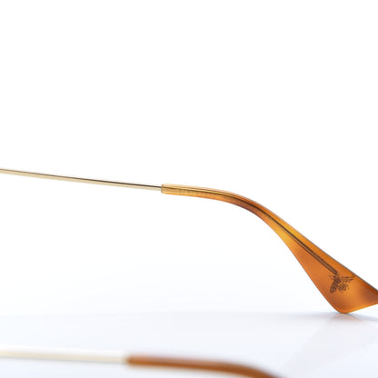 Gucci Pearl Cat Eye Glasses GG0212S White 5 of 7