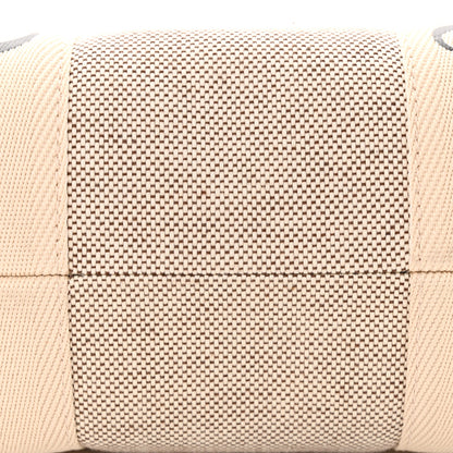 Chloe Cotton Calfskin Medium Woody Ribbon Tote White Brown 13 of 13