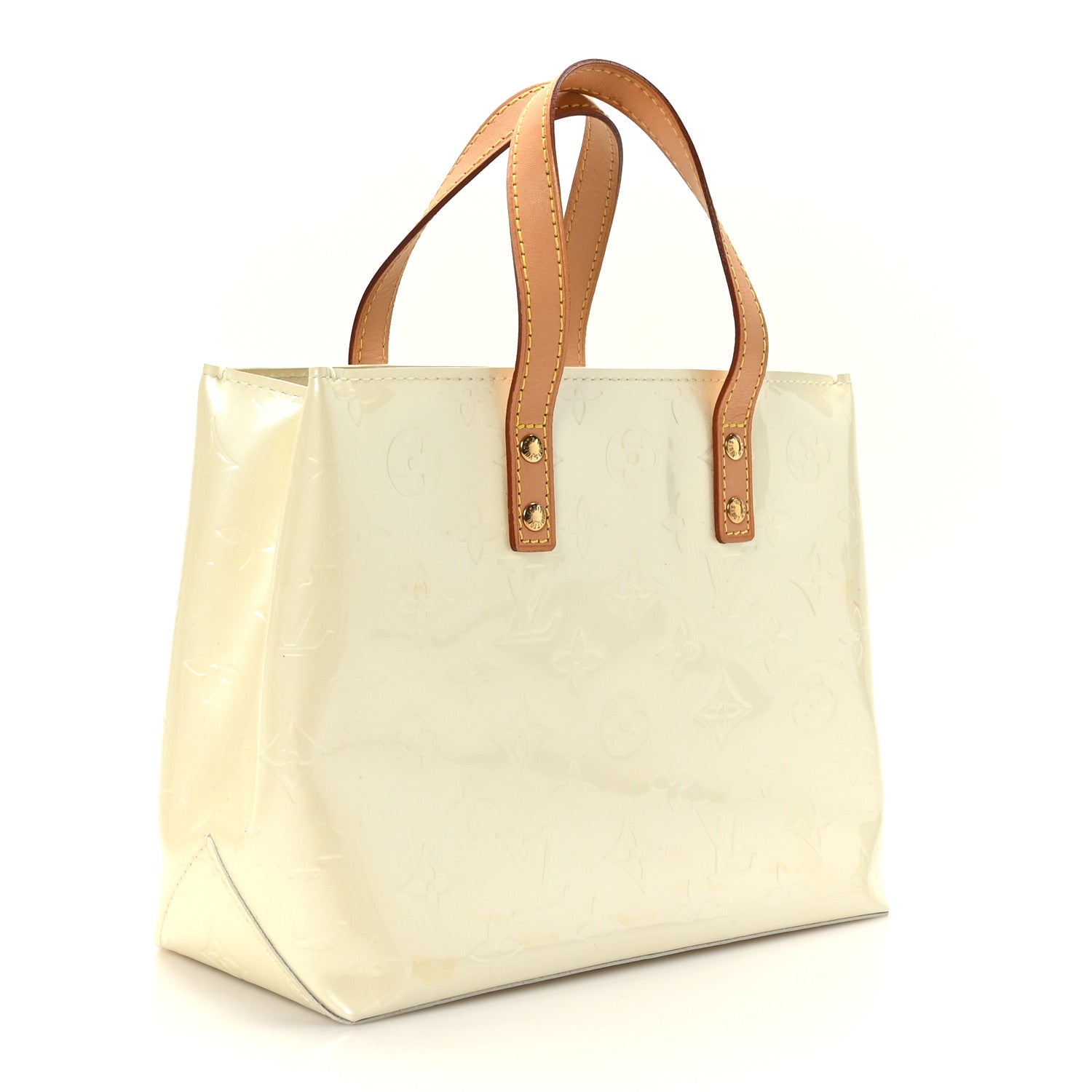 Louis Vuitton Vernis Reade PM Perle 3 of 8