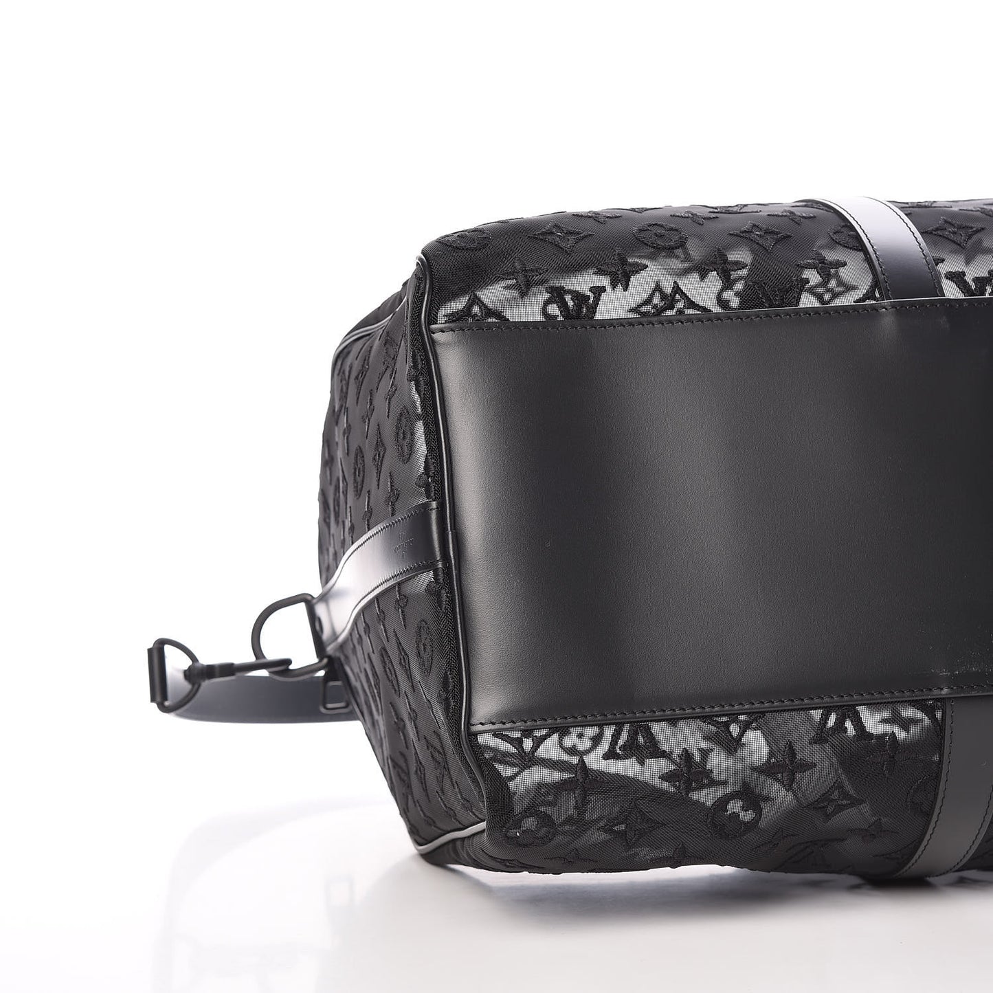 Monogram See Through Keepall Bandouliere 50 Black