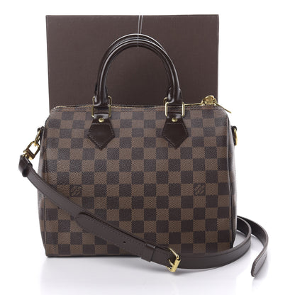 Louis Vuitton Damier Ebene Speedy Bandouliere 25 11 of 11