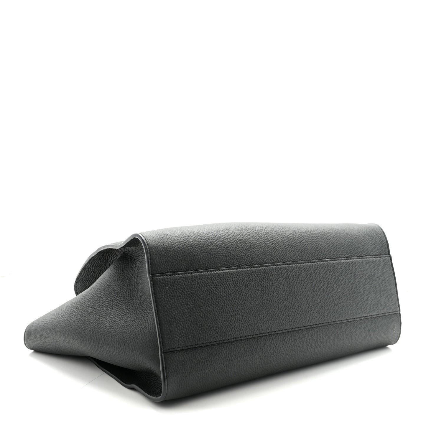 Matte Grained Calfskin Marlo 17 Dark Pine