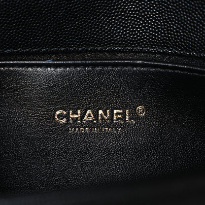 Chanel Caviar Quilted Medium Boy Flap Black 6 of 10