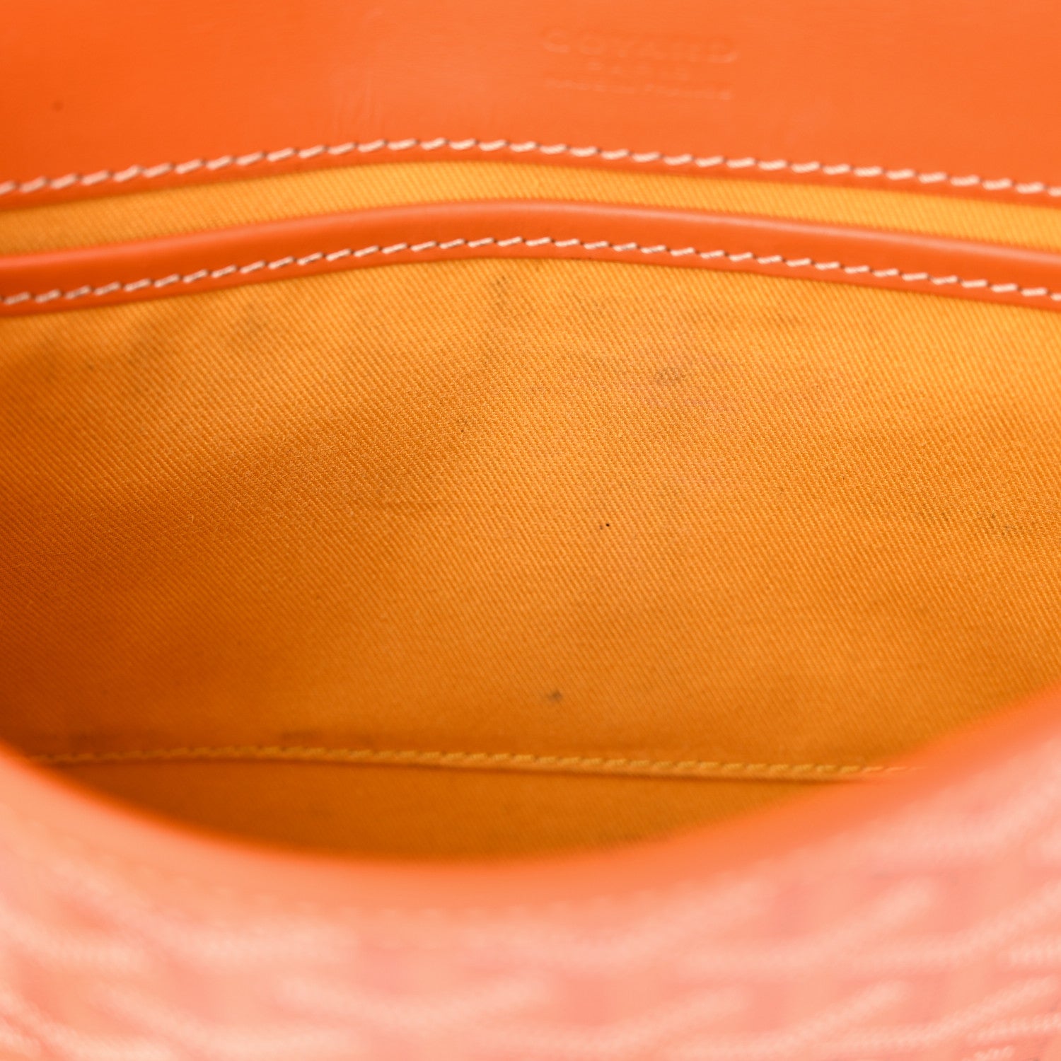 Goyard Goyardine Belvedere II PM Messenger Bag Orange 13 of 19