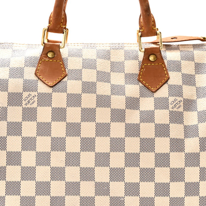 Louis Vuitton Damier Azur Speedy 30 8 of 12