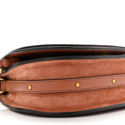 Chloe Ayers Suede Small Nile Bracelet Bag Chestnut Brown 9 of 10