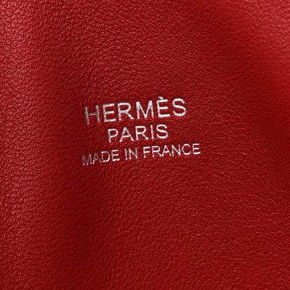 Hermes Taurillon Clemence Bolide 31 Rouge Garance 6 of 10