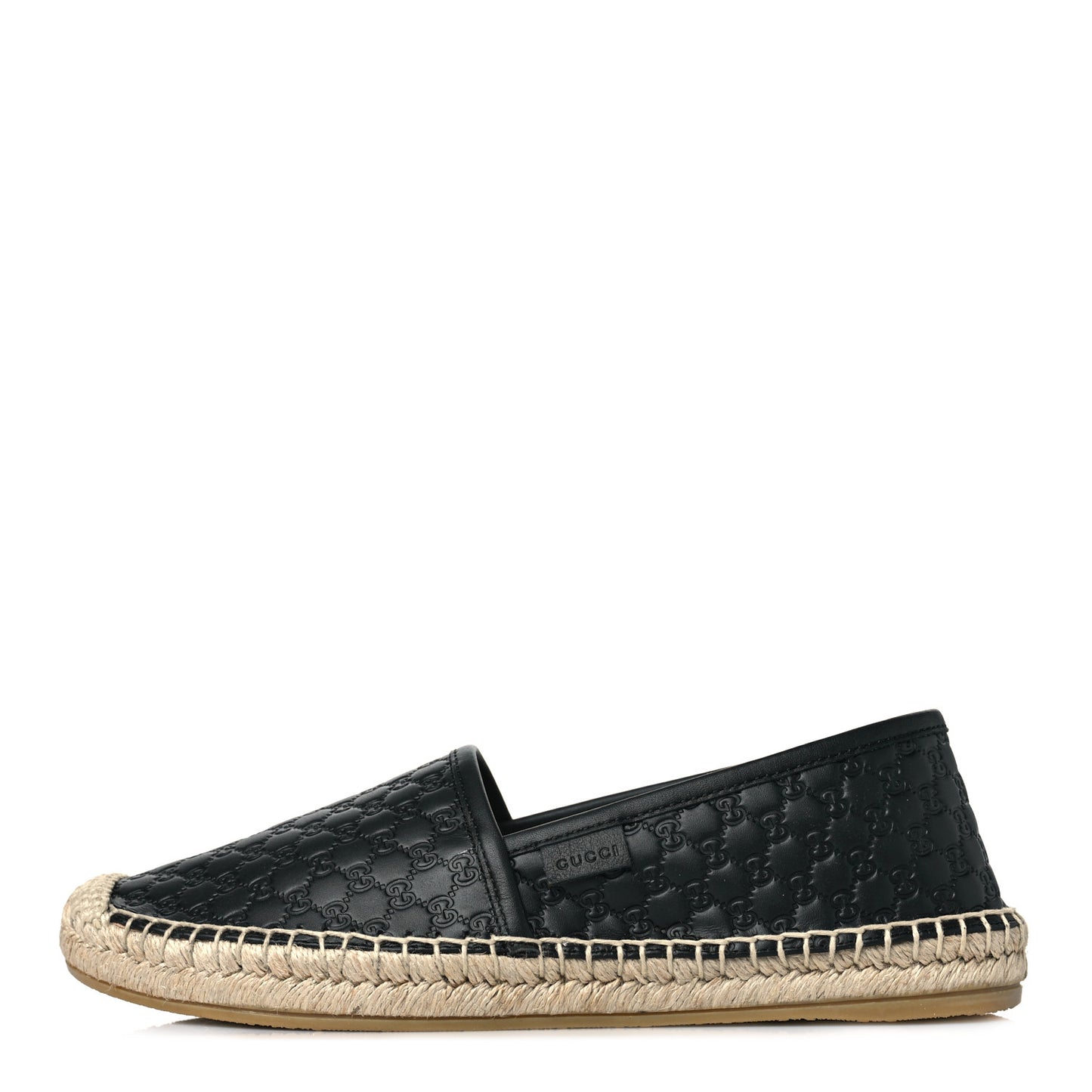 Microguccissima Signature Espadrilles 35 Black