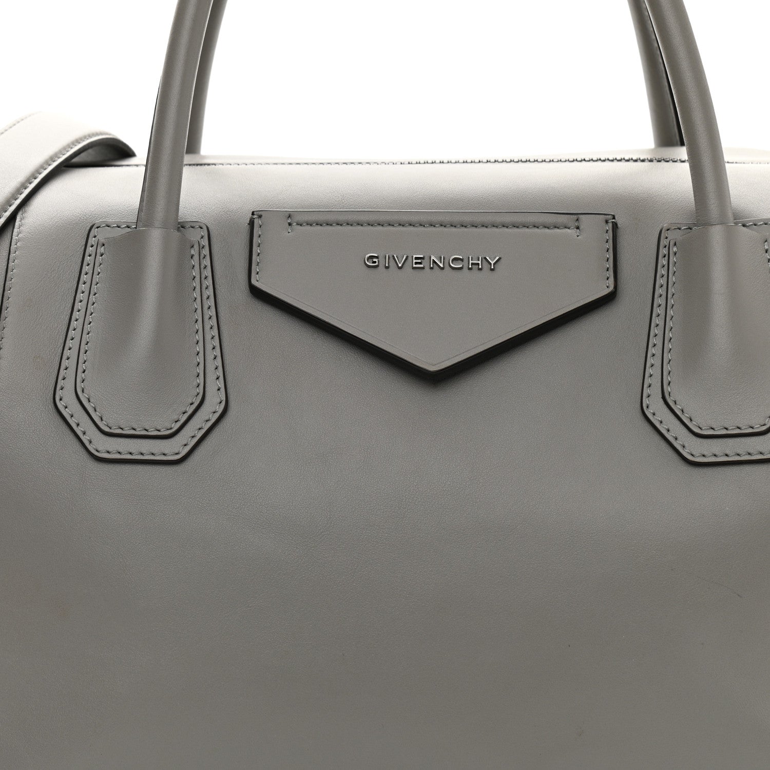 Givenchy Soft Calfskin Medium Soft Antigona Pearl Grey 6 of 9