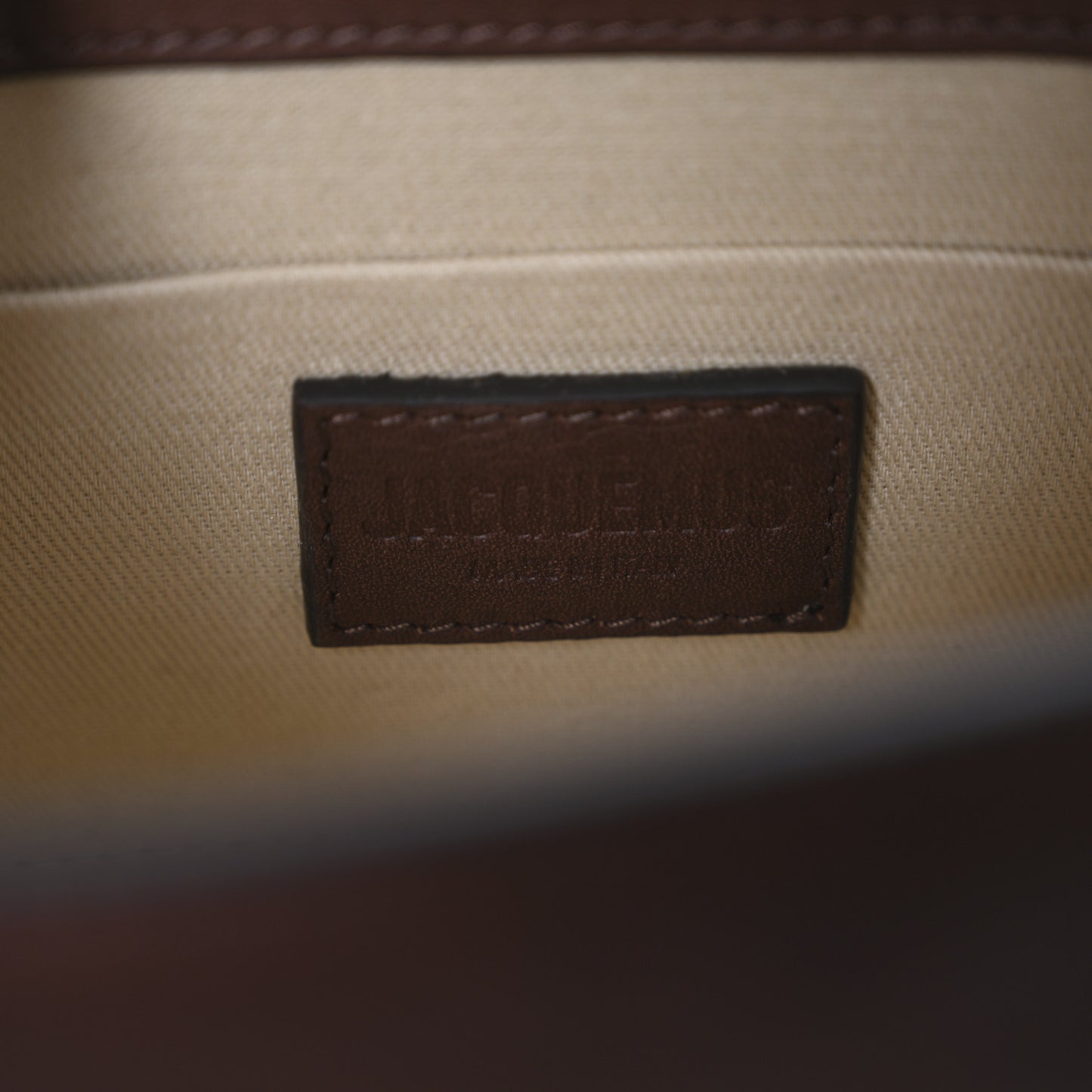 Smooth Calfskin Le Chiquito Moyen  Brown
