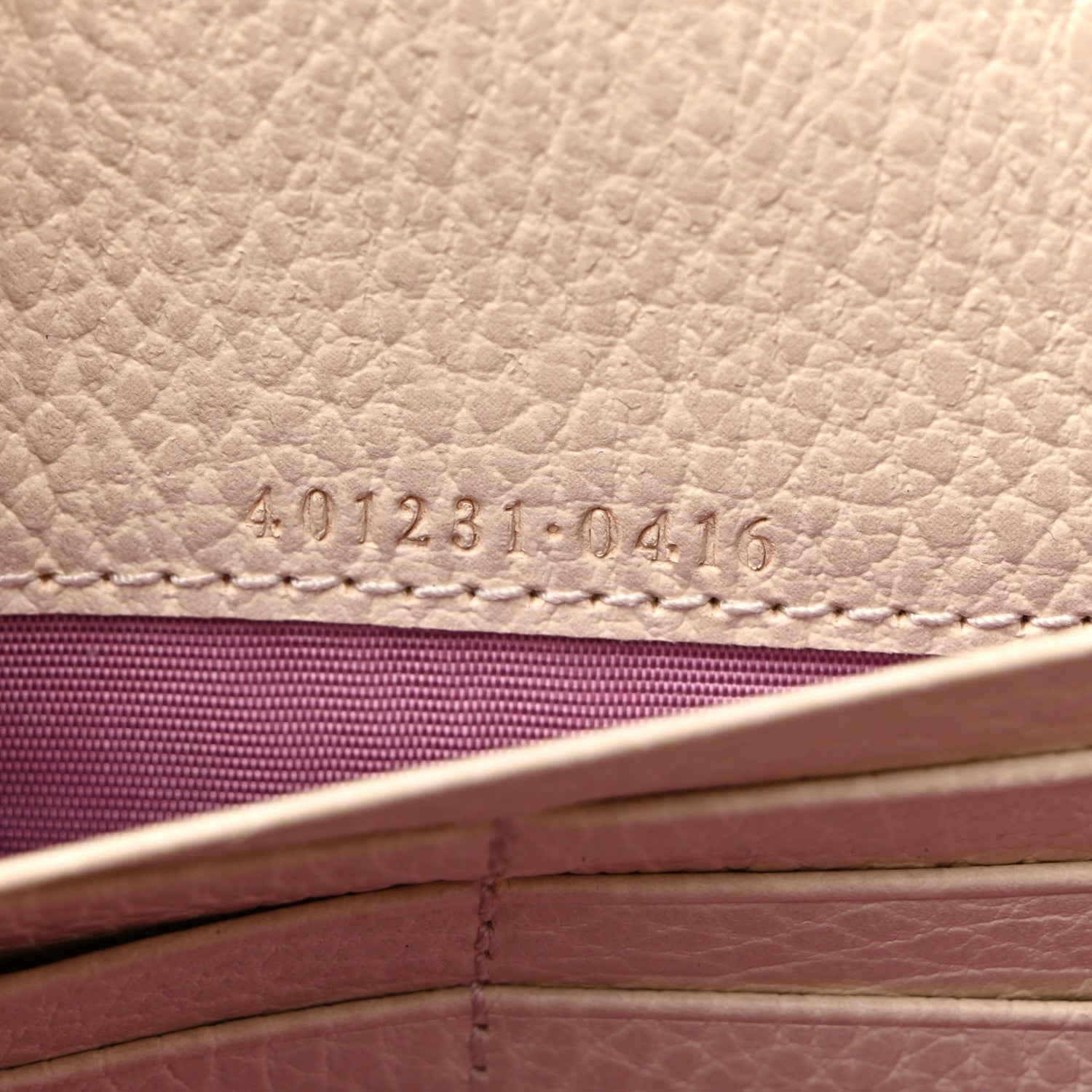 Gucci Dollar Calfskin Mini Dionysus Chain Wallet Mystic White 7 of 10