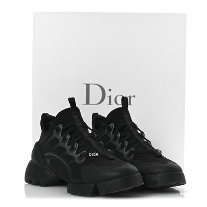 Christian Dior Neoprene Rubber Womens D-Connect Sneakers 37.5 Black 15 of 15