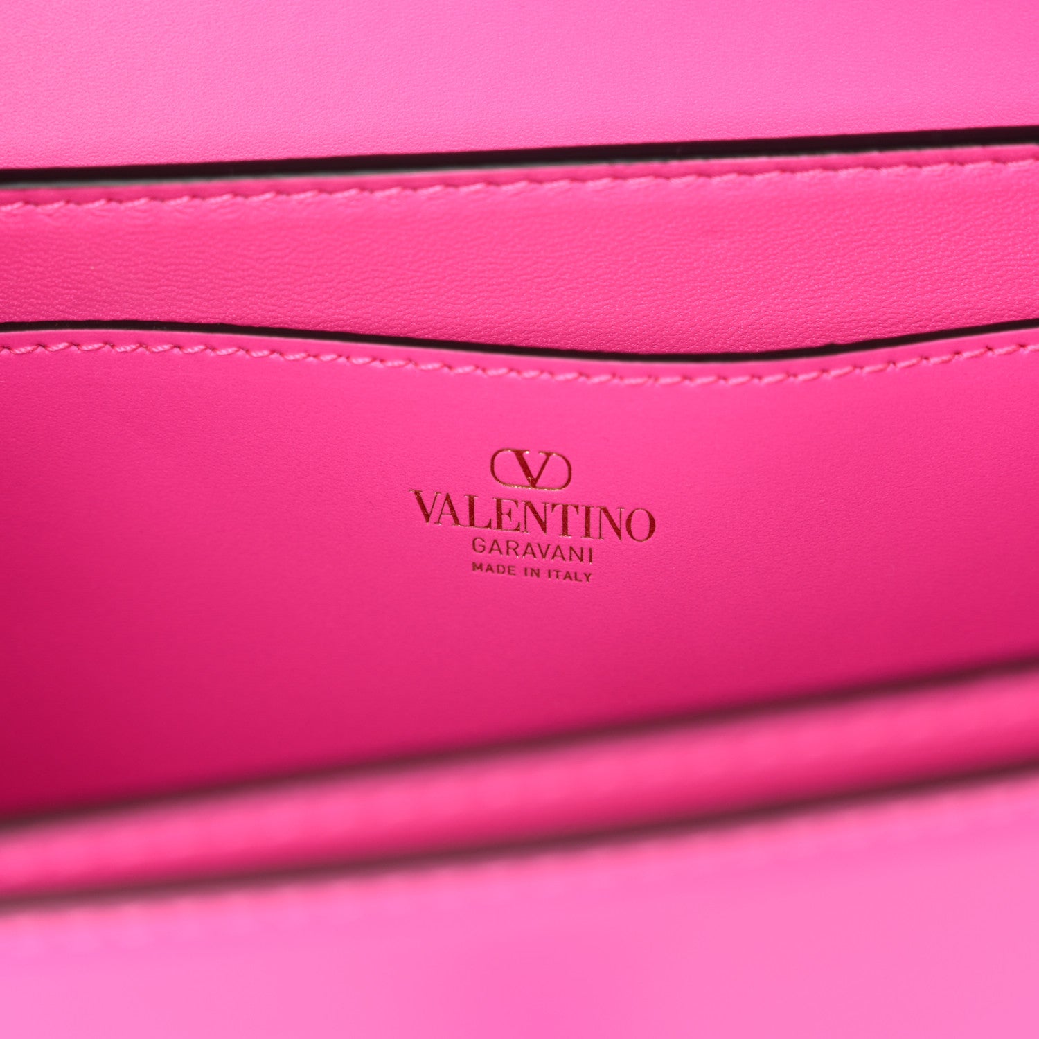 Valentino Garavani Smooth Calfskin Enamel Tonal Small Rockstud23 Shoulder Bag Pink PP 6 of 9