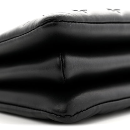 Louis Vuitton Lambskin Embossed Monogram Coussin BB Black 9 of 10
