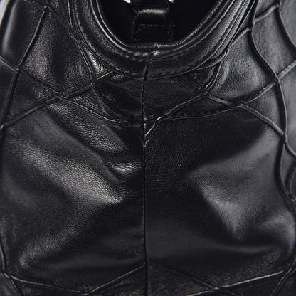 Christian Dior Lambskin Cannage Large Granville Tote Black 9 of 15