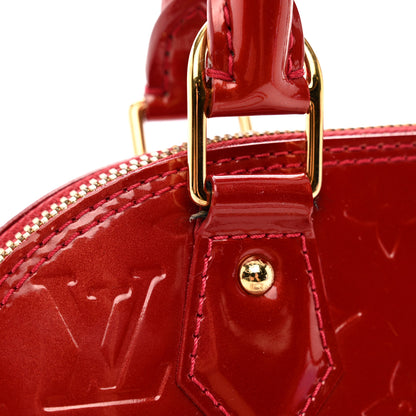 Louis Vuitton Vernis Alma BB Pomme D'Amour 10 of 10
