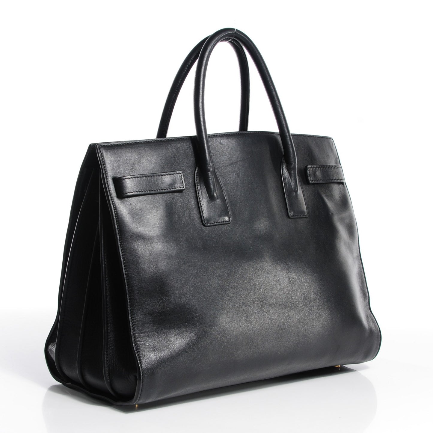 Calfskin Large Sac de Jour Carryall Black