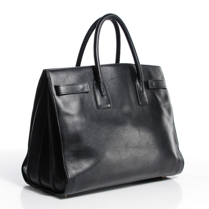 Saint Laurent Calfskin Large Sac de Jour Carryall Black 3 of 8