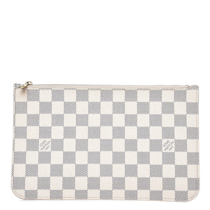 Louis Vuitton Damier Azur Neverfull MM GM Pochette 1 of 10