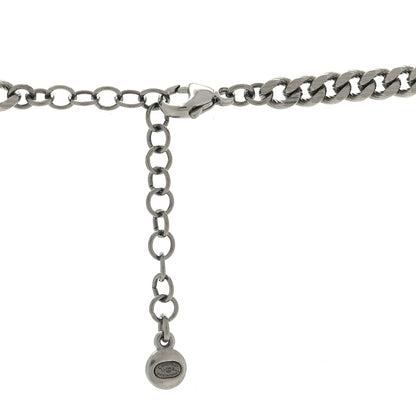 Chanel Pearl Spike CC Multi Strand Necklace Ruthenium Black 3 of 3