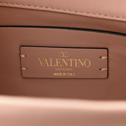 Valentino Garavani Nappa Small Roman Stud Shoulder Bag Rose Cannelle 6 of 9