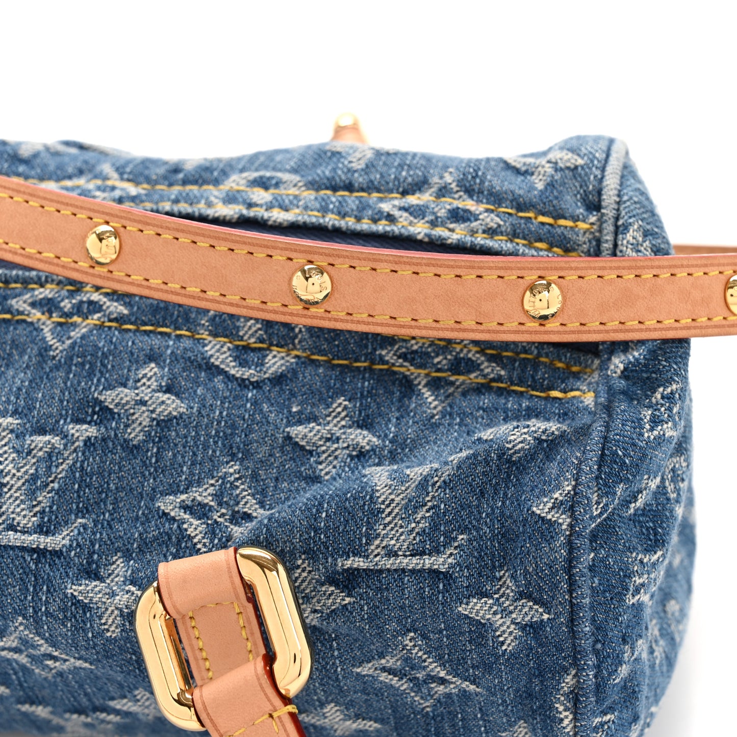 Monogram Denim Papillon Denim Blue