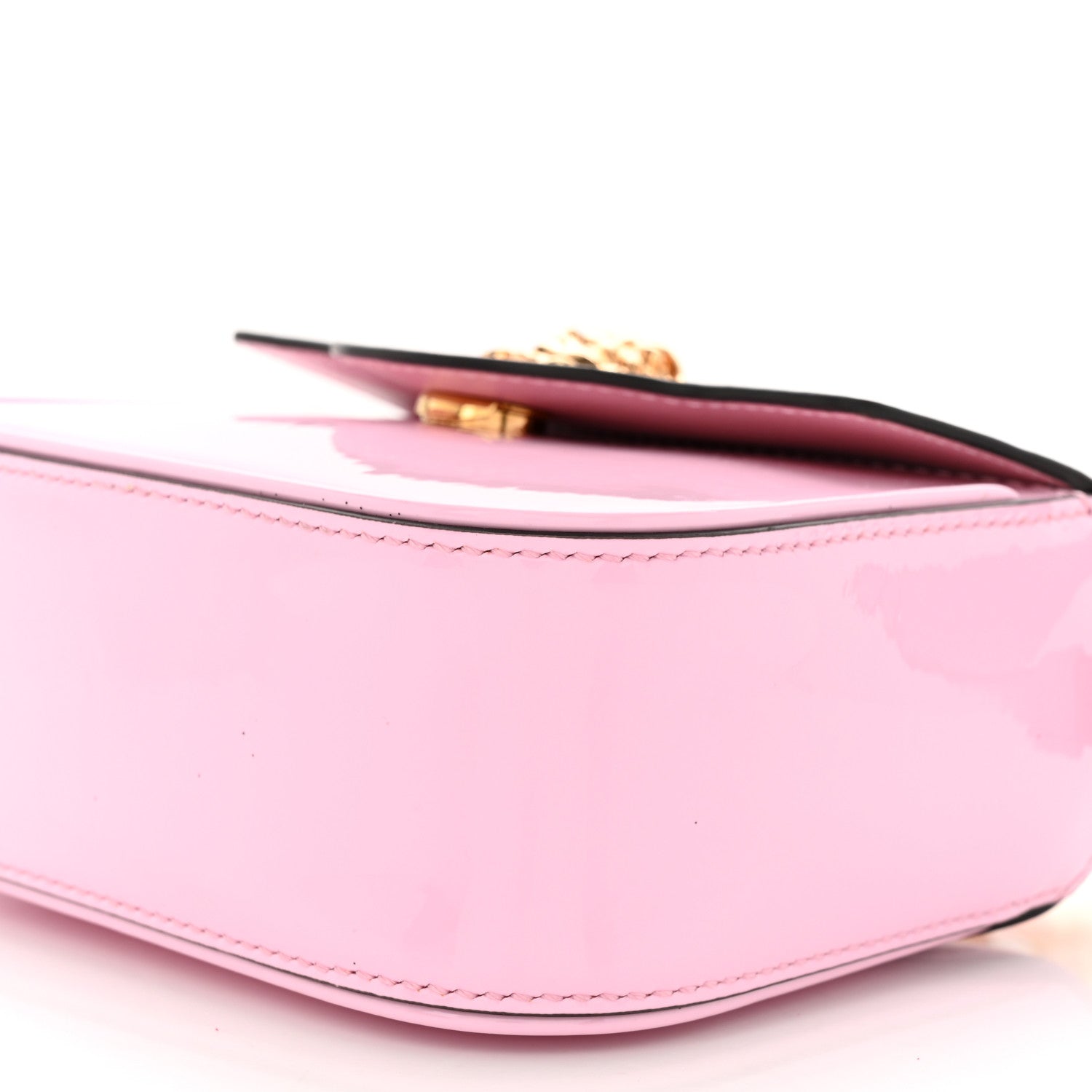 Versace Patent Mini La Medusa Bag Pink 9 of 12