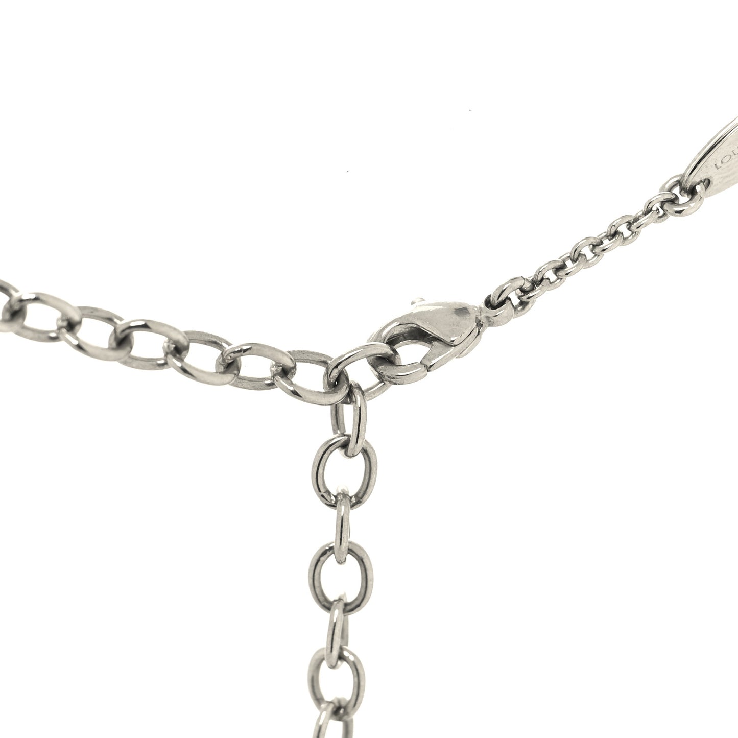 Metal Essential V Supple Necklace Silver