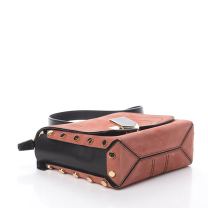 Jimmy Choo Suede Lockett XB Crossbody Bag Coral 3 of 8