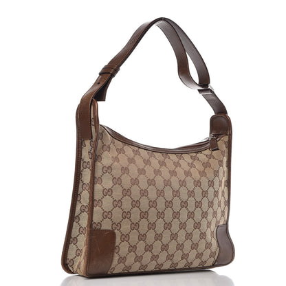 Gucci Monogram Shoulder Bag Brown 3 of 16