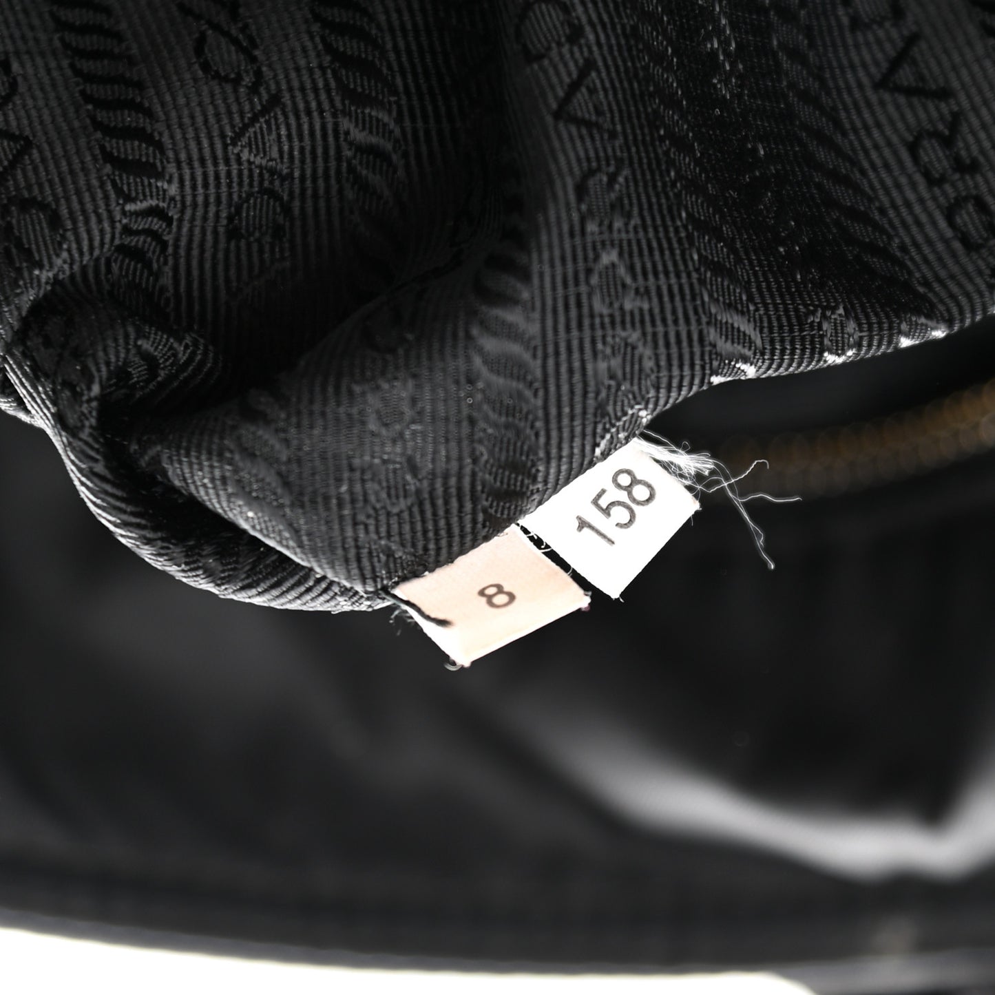 Nylon Vela Baby Bag Black