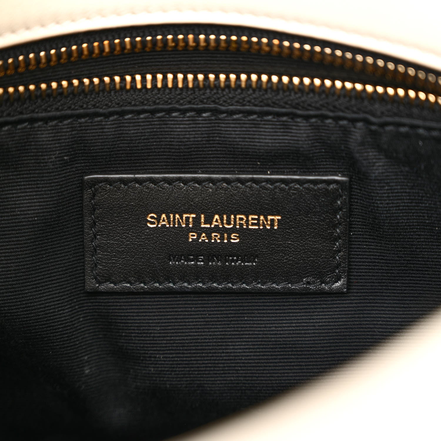Saint Laurent Boucle Tweed Quilted Toy Loulou Puffer Monogram Chain Satchel Crema Soft 6 of 11