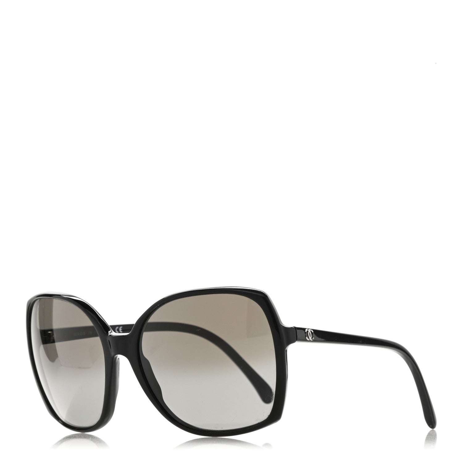 Chanel Acetate CC Sunglasses 5204 Black 1 of 8