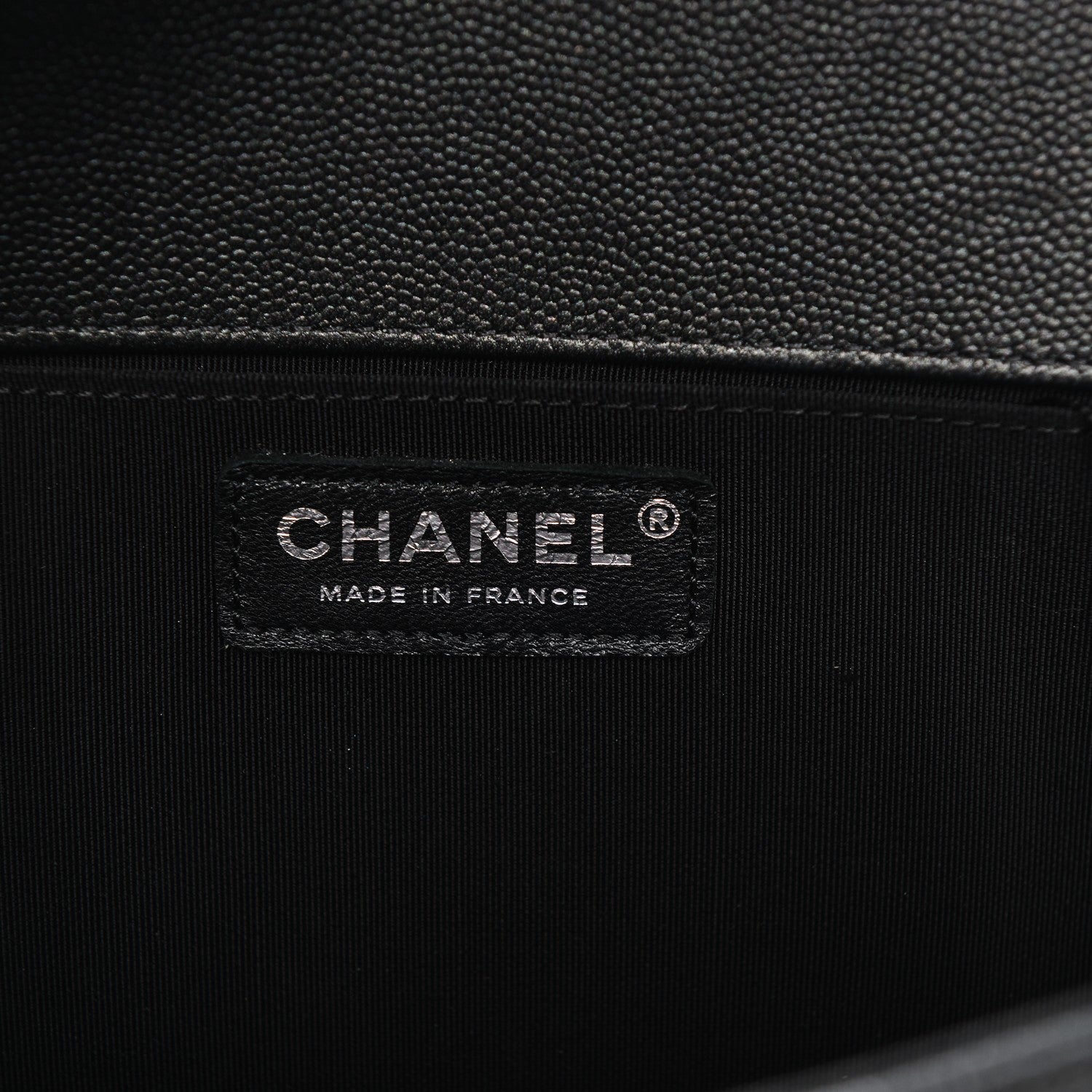 Chanel Caviar Quilted Medium Boy Flap So Black 6 of 7