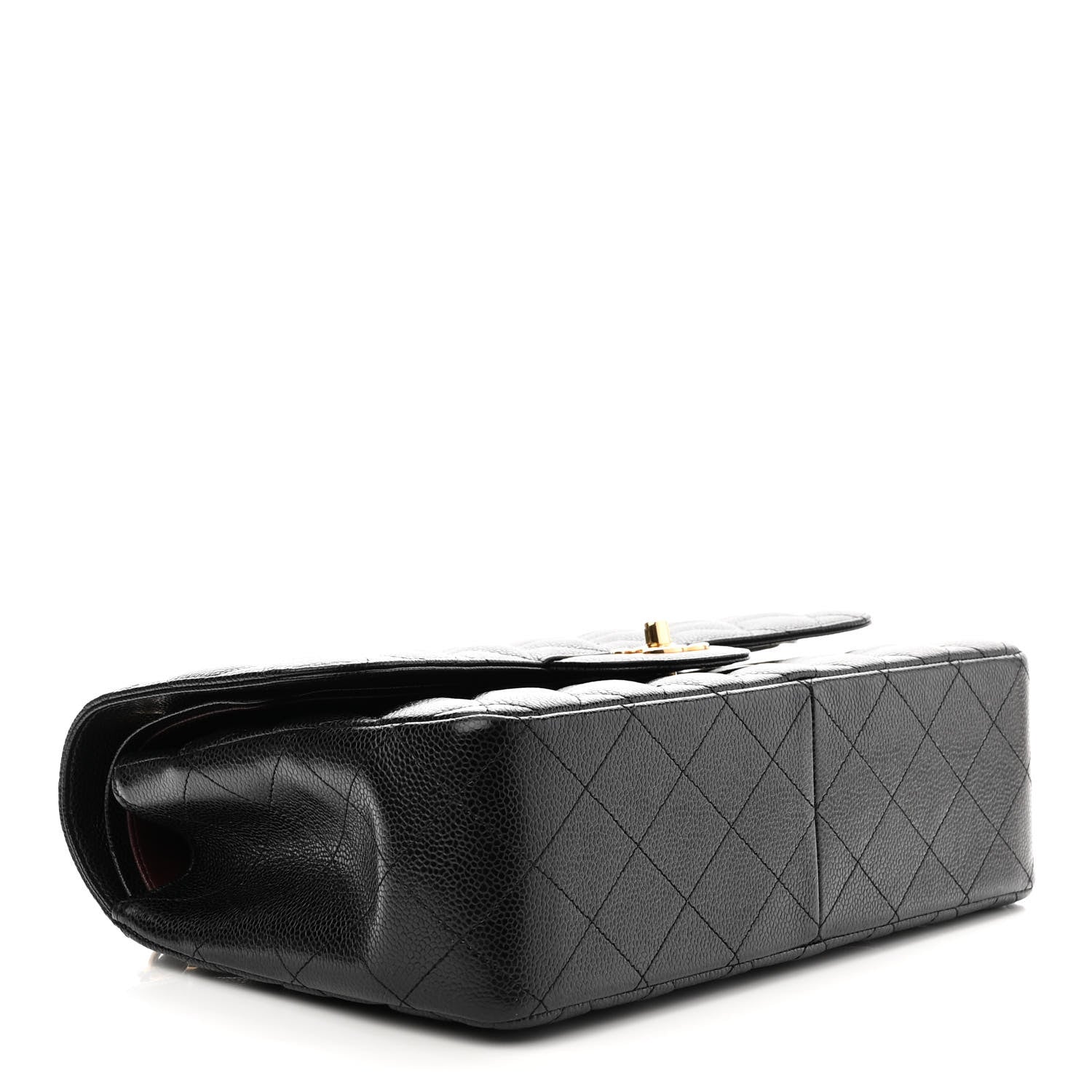 Chanel Caviar Quilted Jumbo Double Flap Black 4 of 11