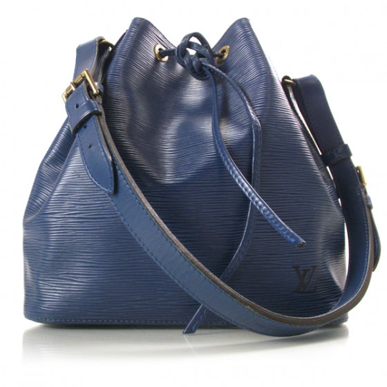Louis Vuitton Epi Petit Noe Blue 1 of 9