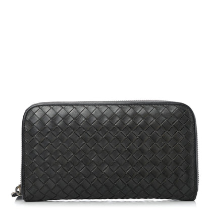 Bottega Veneta Nappa Intrecciato Zip Around Wallet Matita 1 of 4