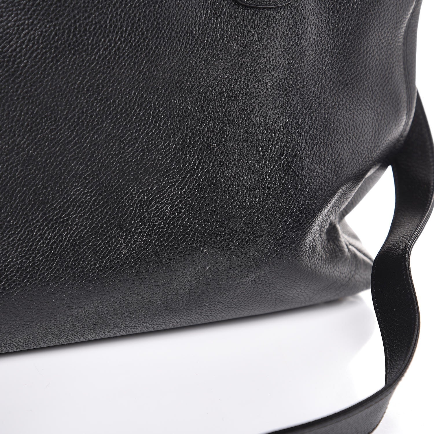 Chanel Calfskin Cerf Executive Shopper Tote Black 8 of 12